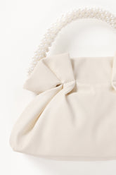 Mia Pearl Bag - White