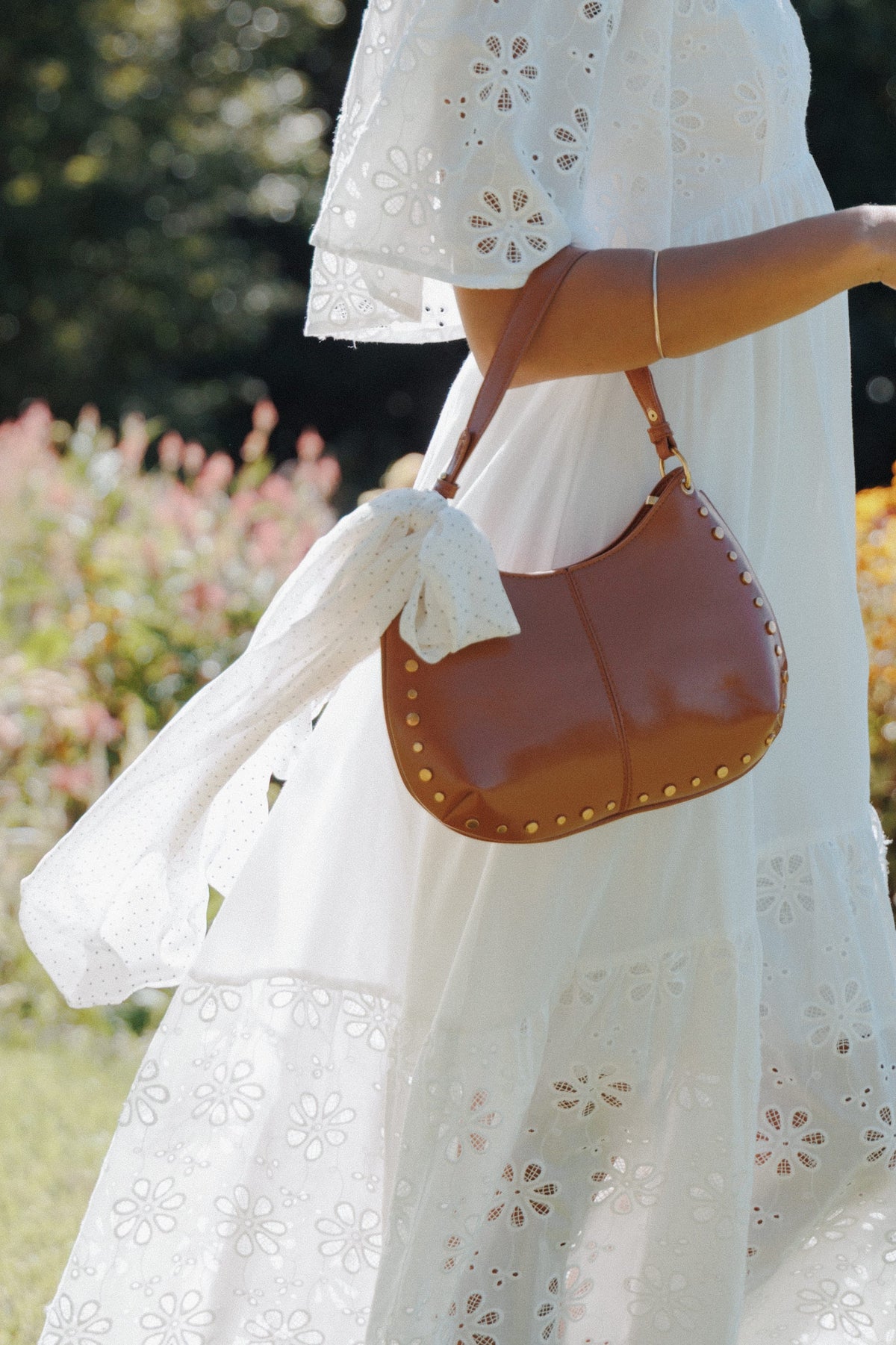 Amber Scarf - White