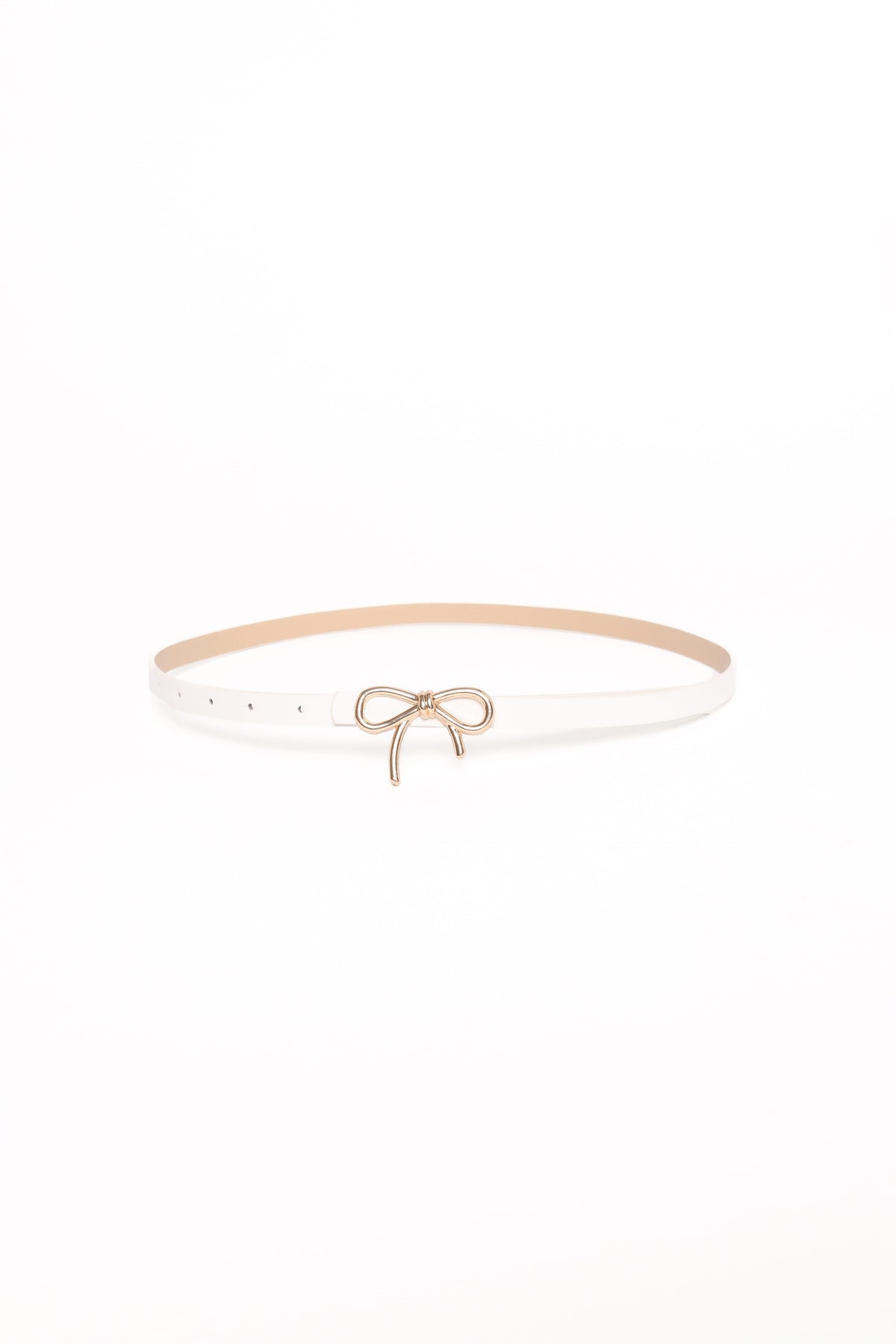 Valentina Belt - White