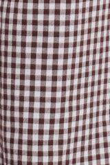 Abbott Pants - Brown Gingham