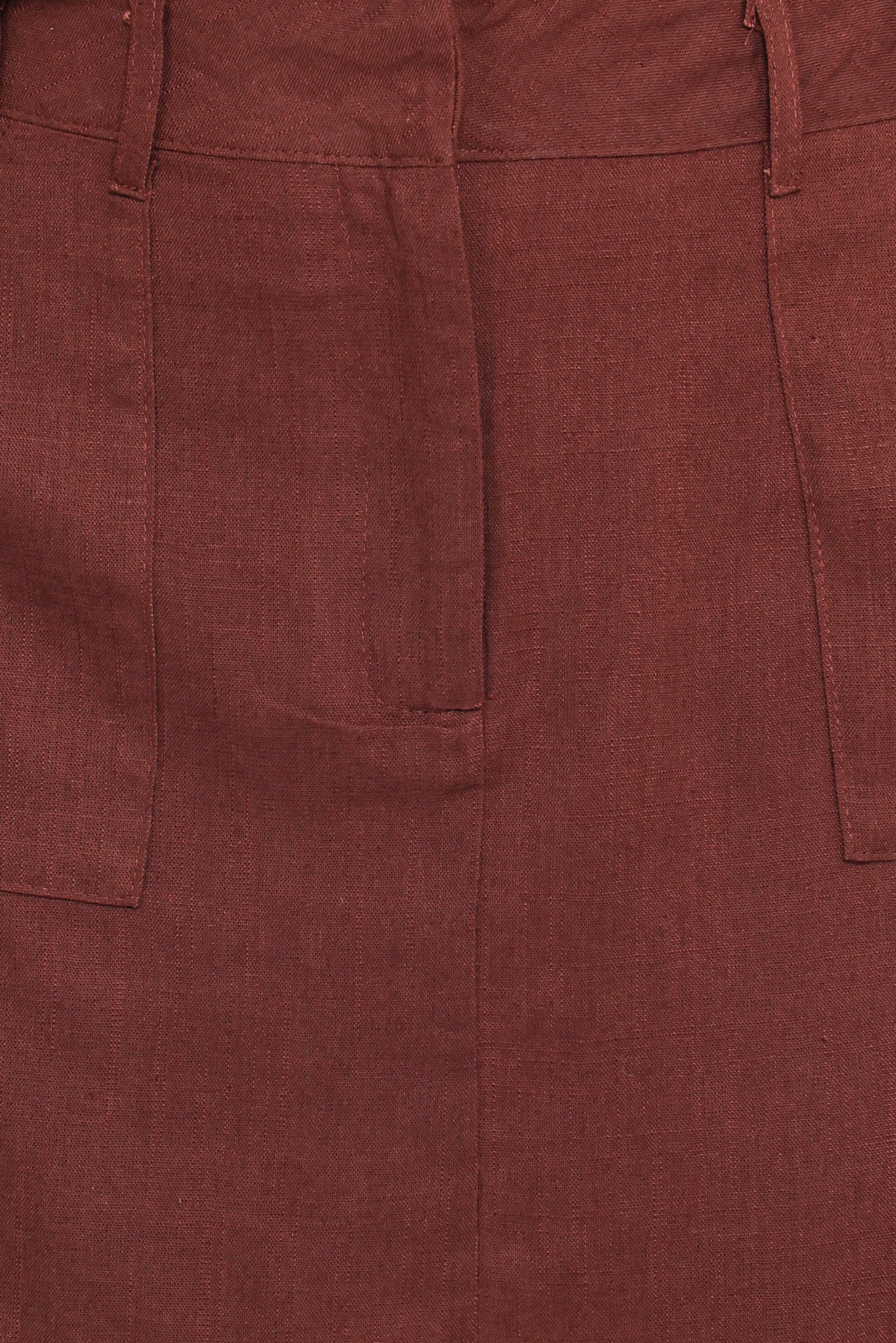 Shaw Mini Skort - Chocolate Brown