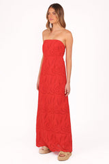 Annika Maxi Dress - Red
