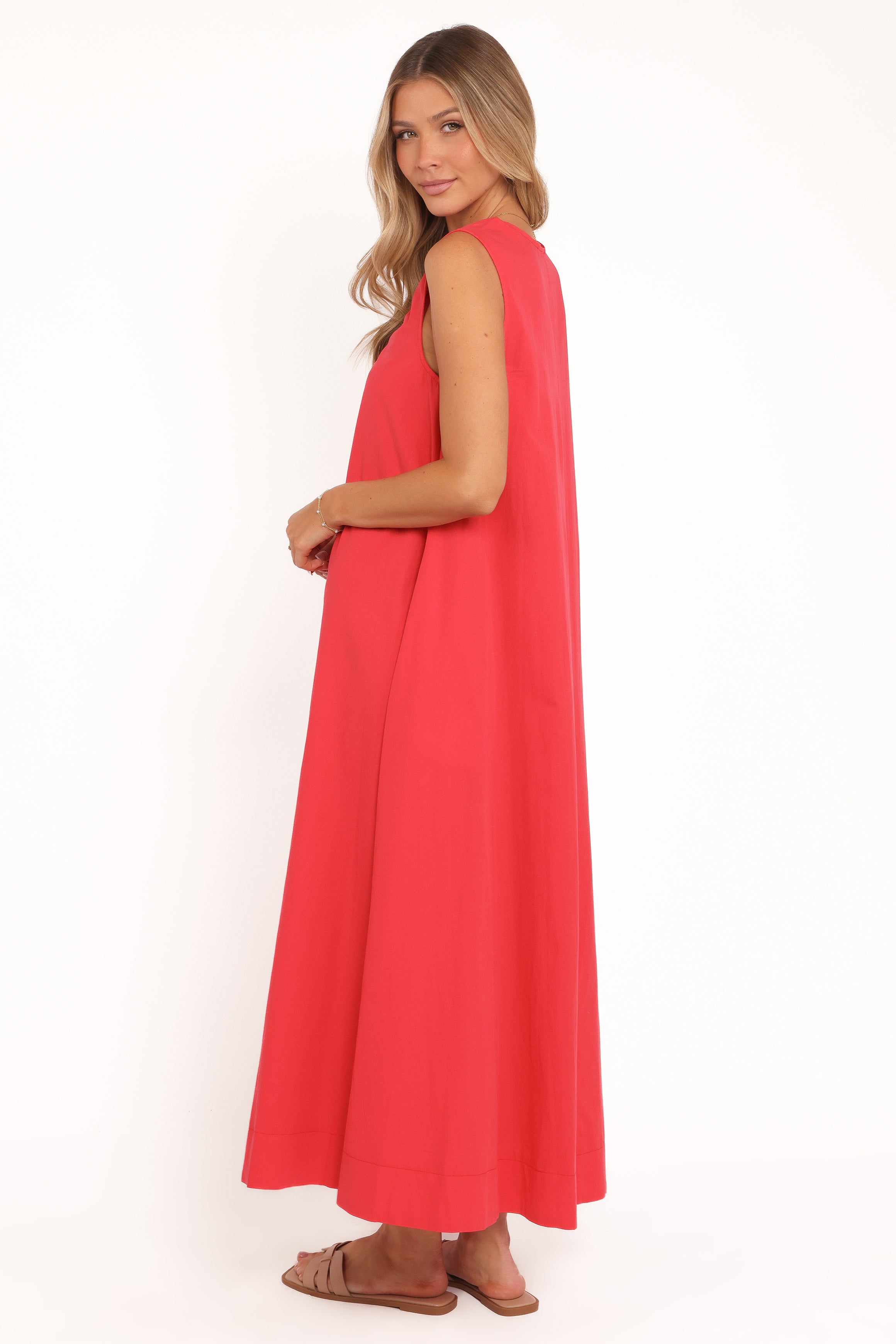 Laurita Maxi Dress - Red