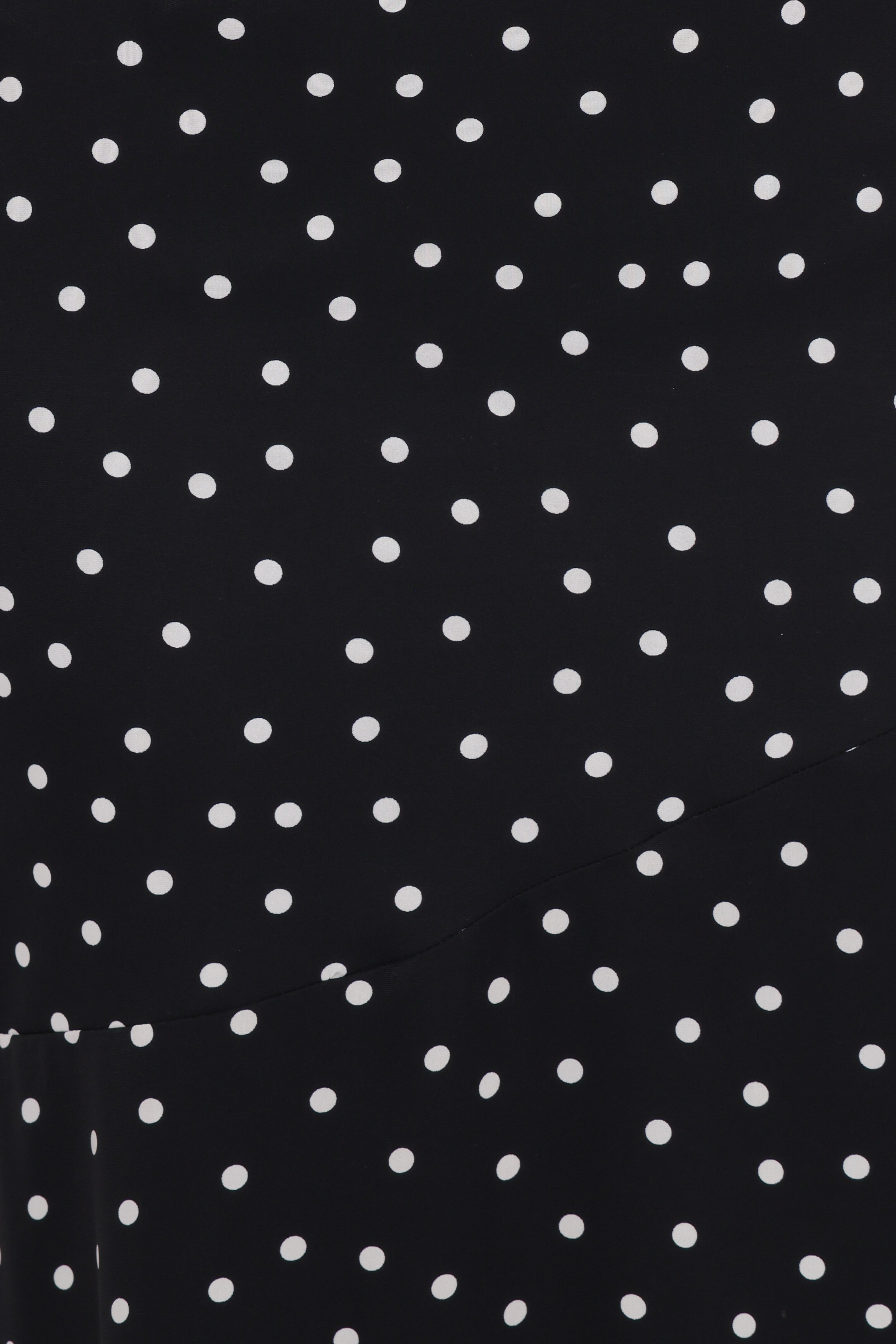 Lexia Midi Dress - Black Polka Dot