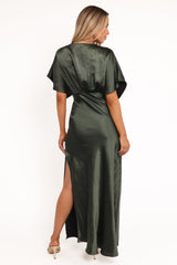 Ricki Maxi Dress - Olive Green