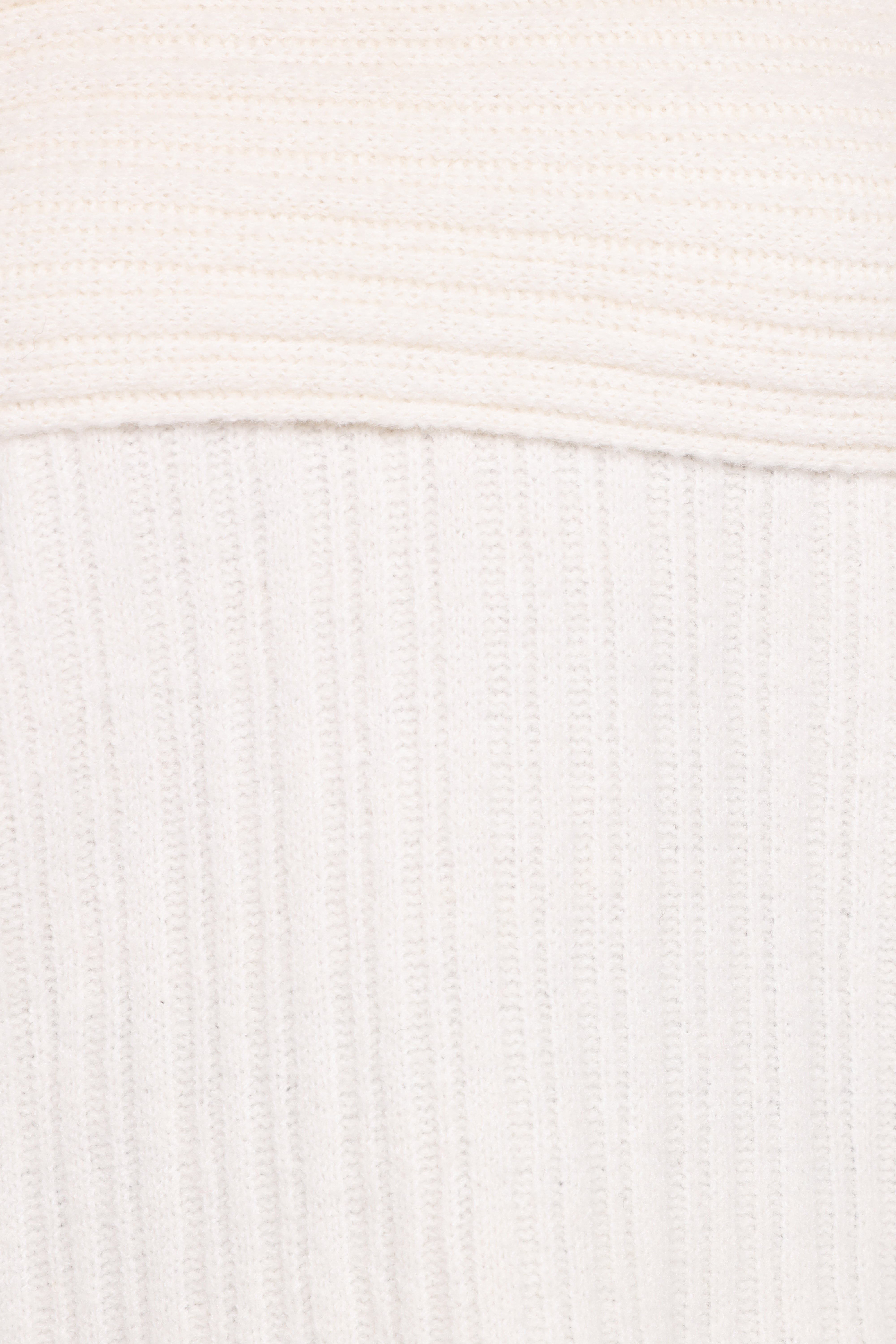 Kenny Off Shoulder Knit Sweater - Cream