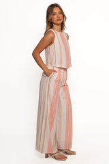 McKenzie Pant Set - Multi Stripe