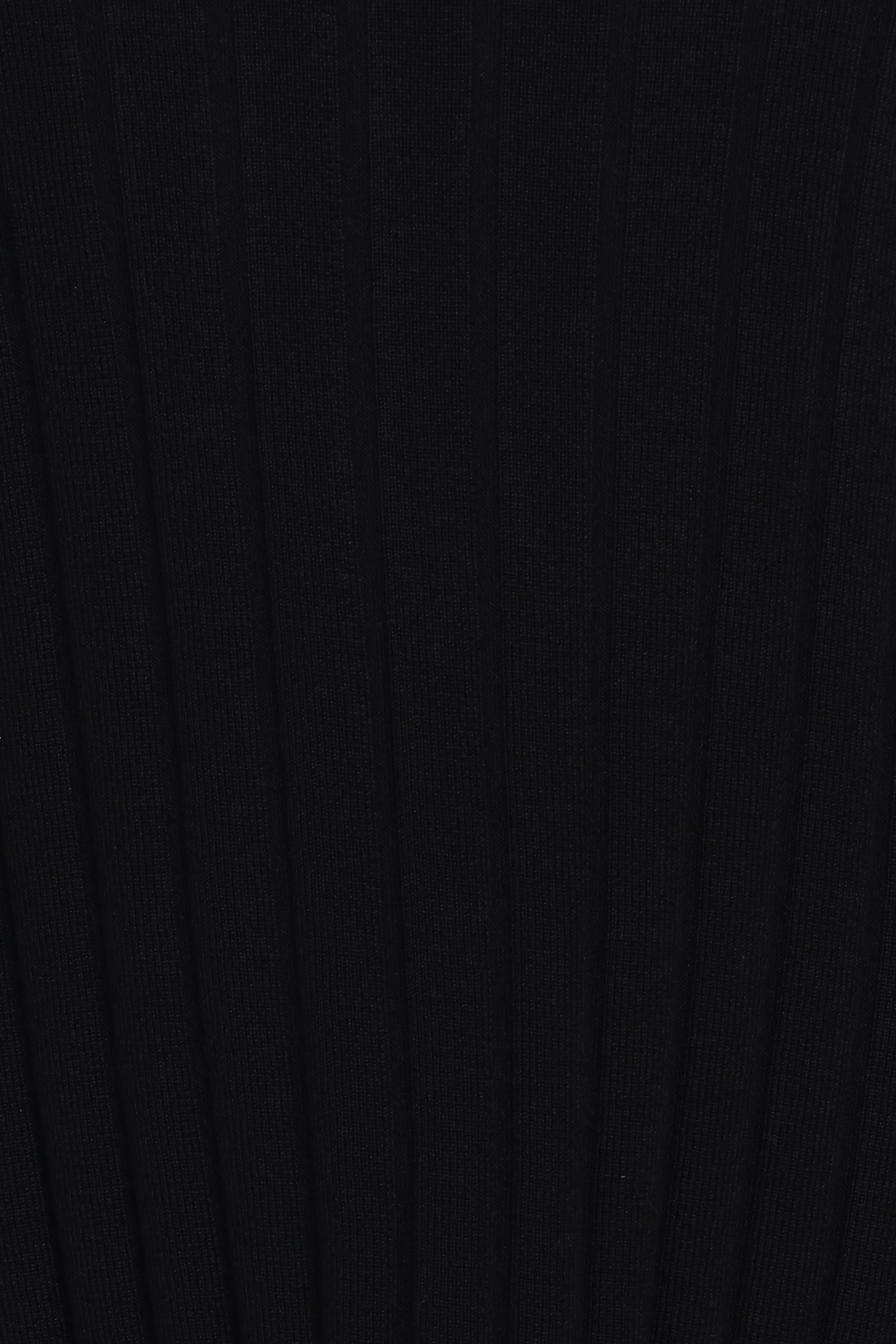 Silvie Long Sleeve Knitted Set - Black