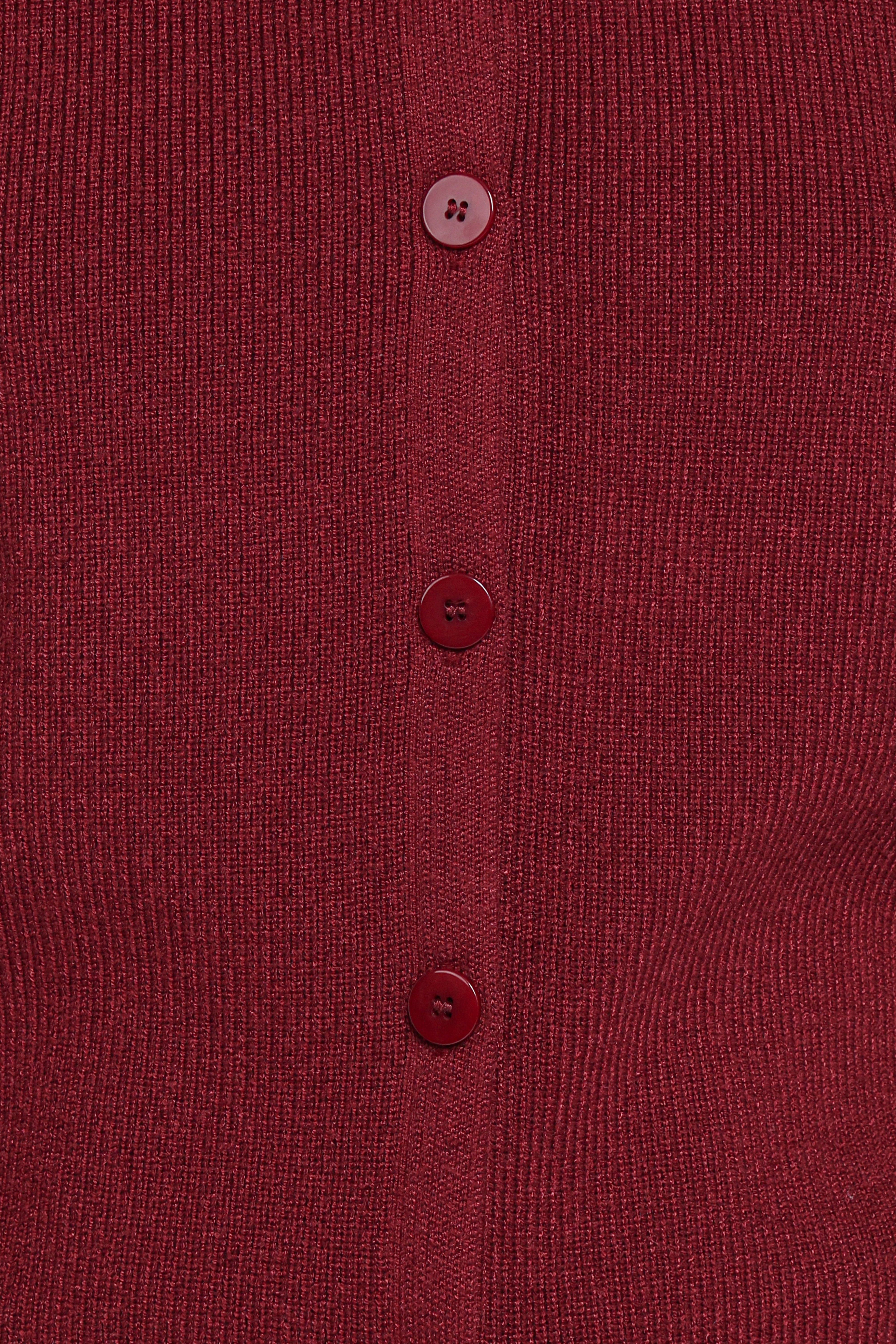 Cataline Button Front Top - Wine